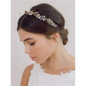Retro Gold Wedding Headband | Bridal Hair Accessories